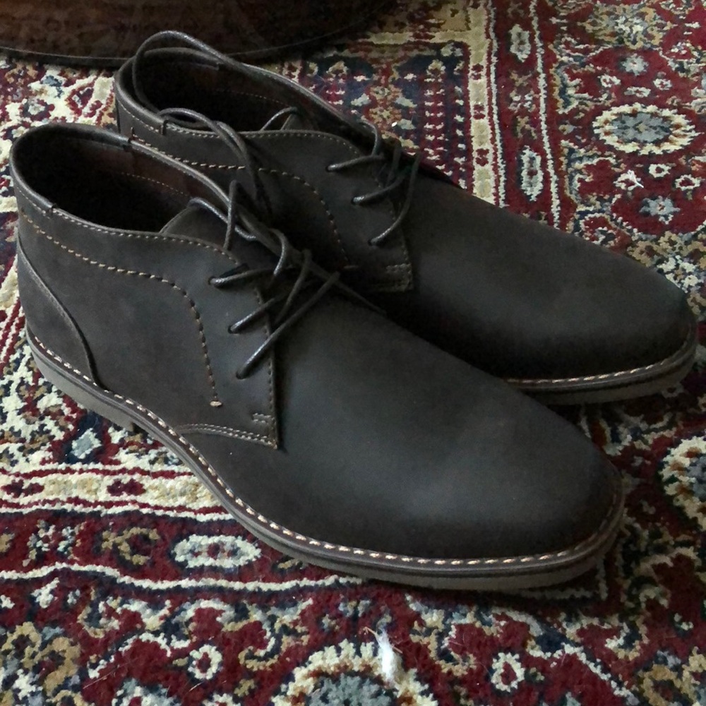 Sonoma chukka boots in brown.
